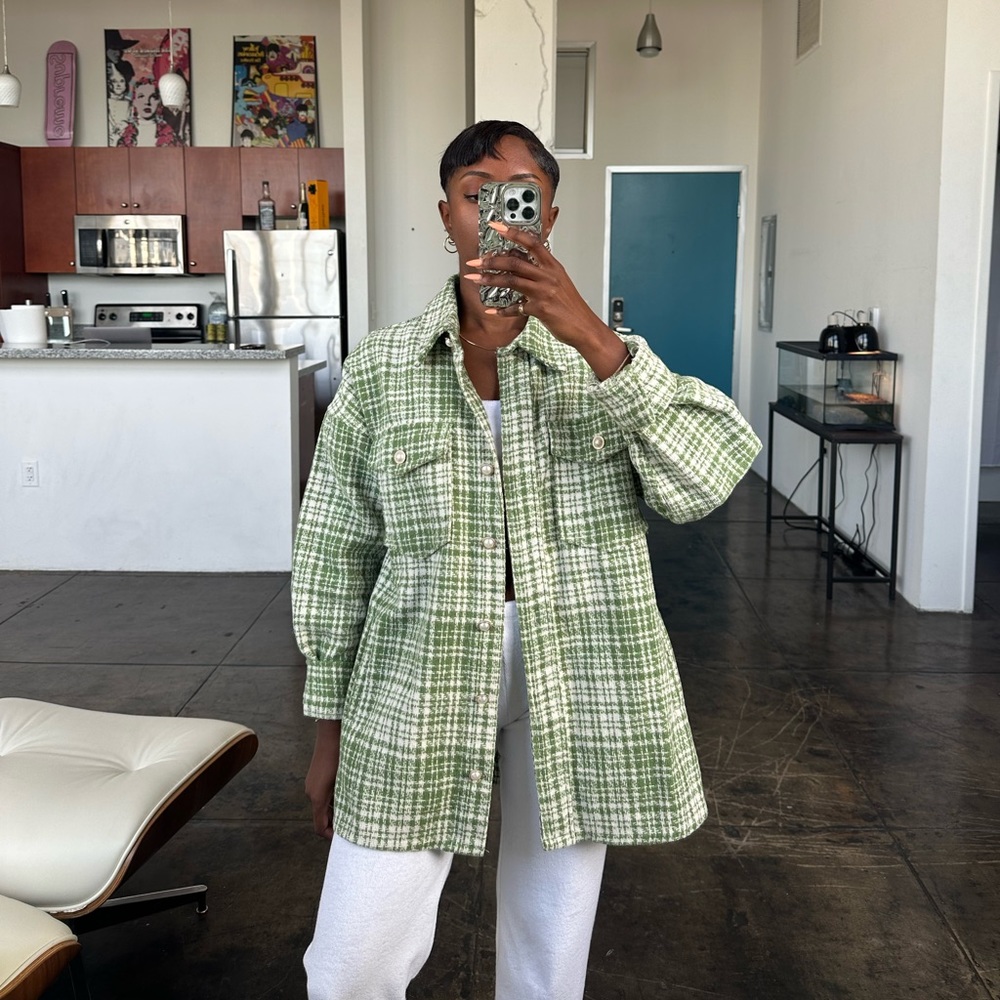 Plaid Shacket - Picture 4 of 11